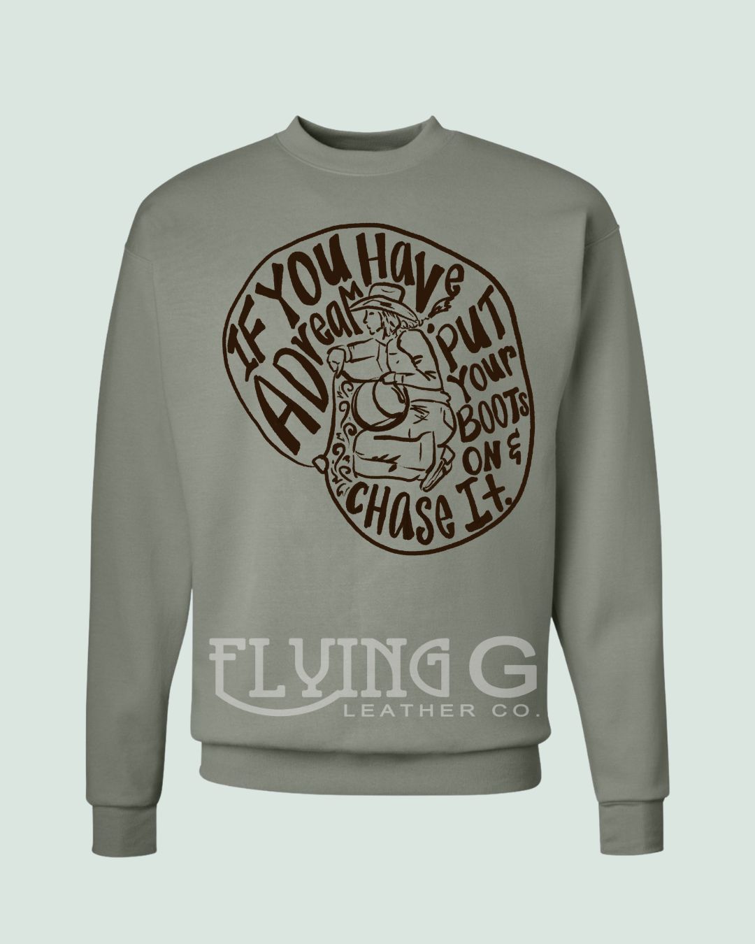 Chase Your Dreams Crewneck (Green)