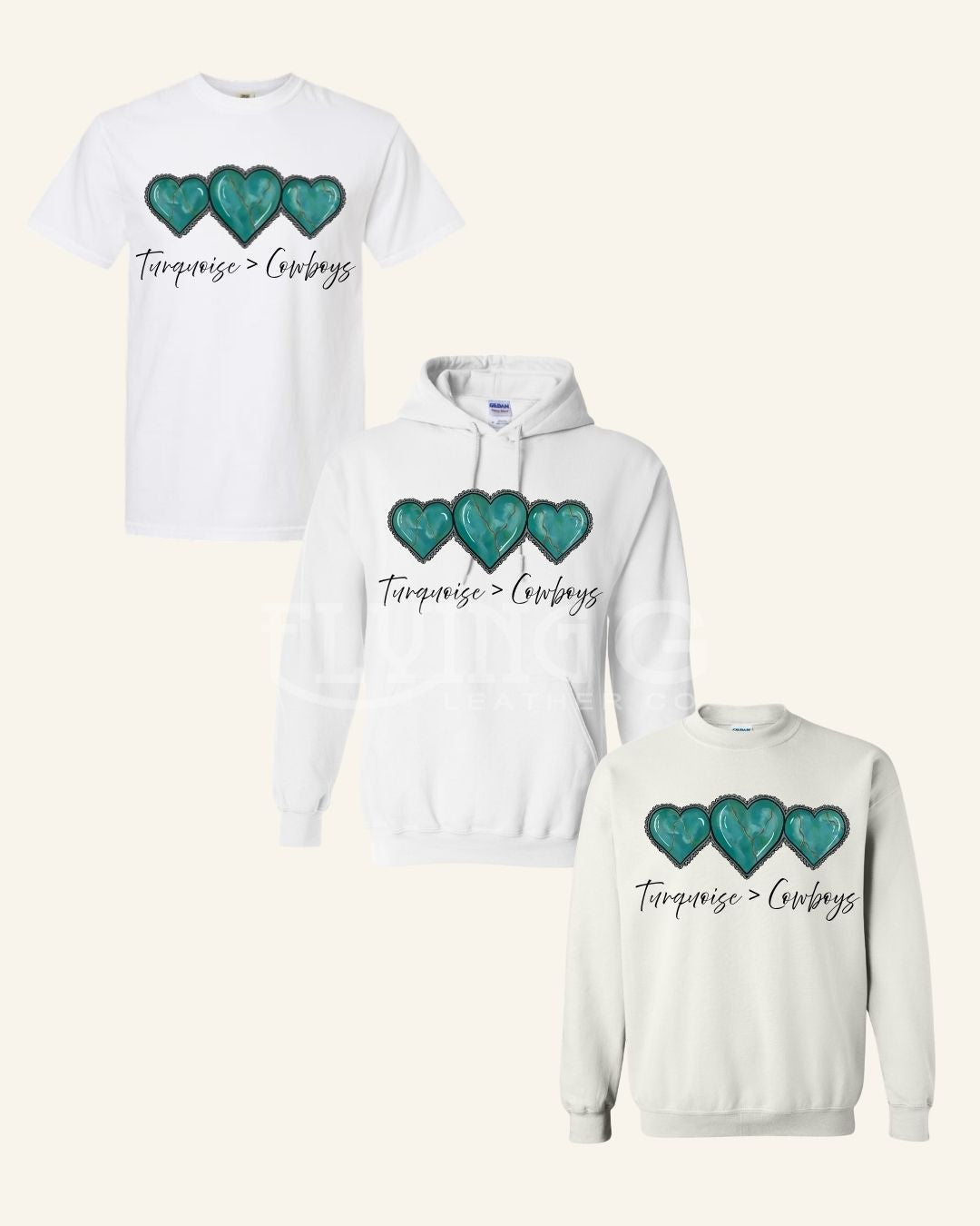 Turquoise > Cowboys (PRE ORDER - SHIPS JAN 30TH)