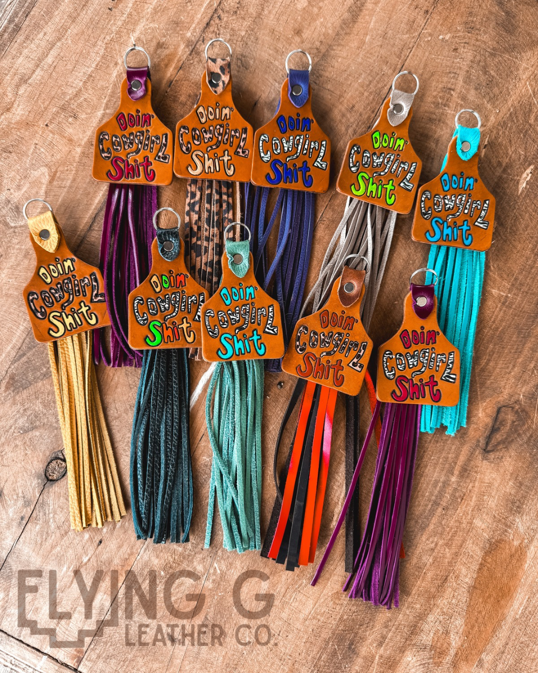 Cowgirl Sh*t Keychains RTS