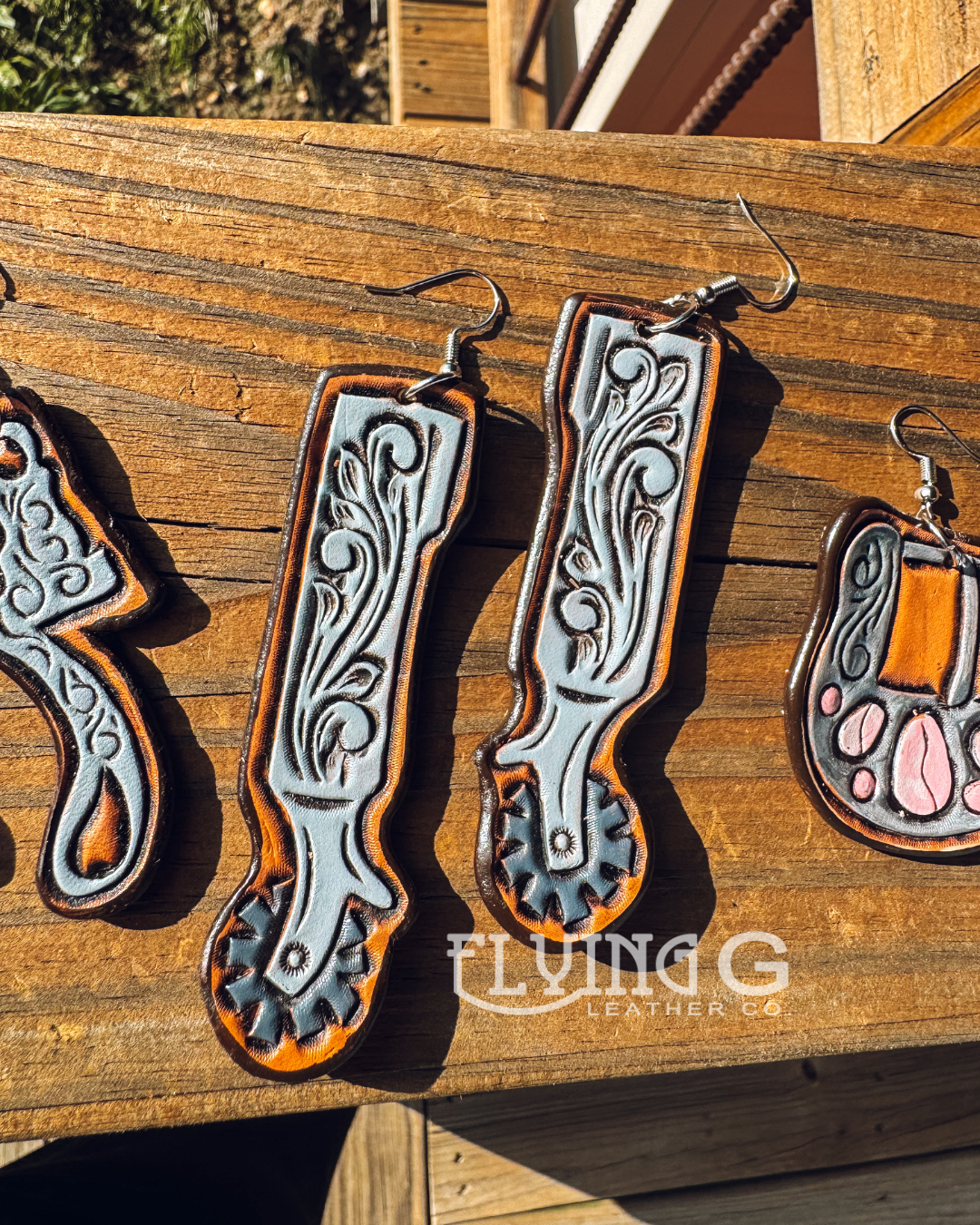 *PRE-ORDER* Funky Cowgirl Earrings - Spurs