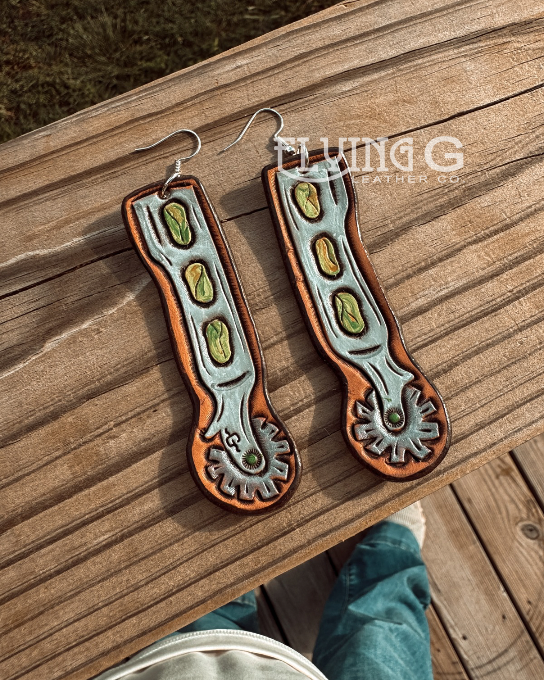 RTS Funky Cowgirl Earrings - Spurs