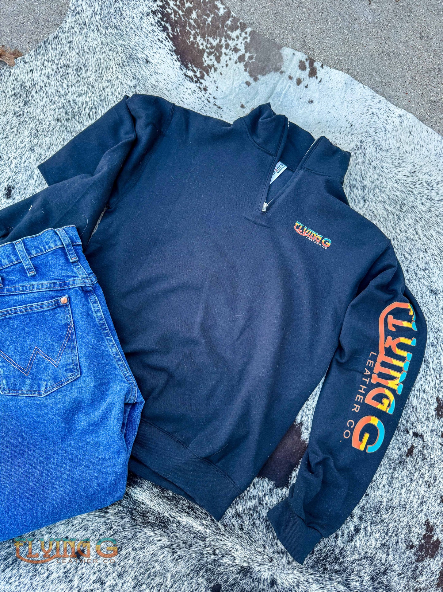 Retro Logo Quarter Zip