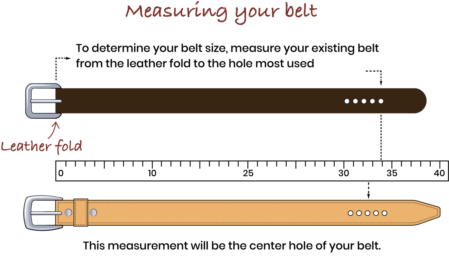 Heart Buckstitch Belt (4-6 week turnaround)