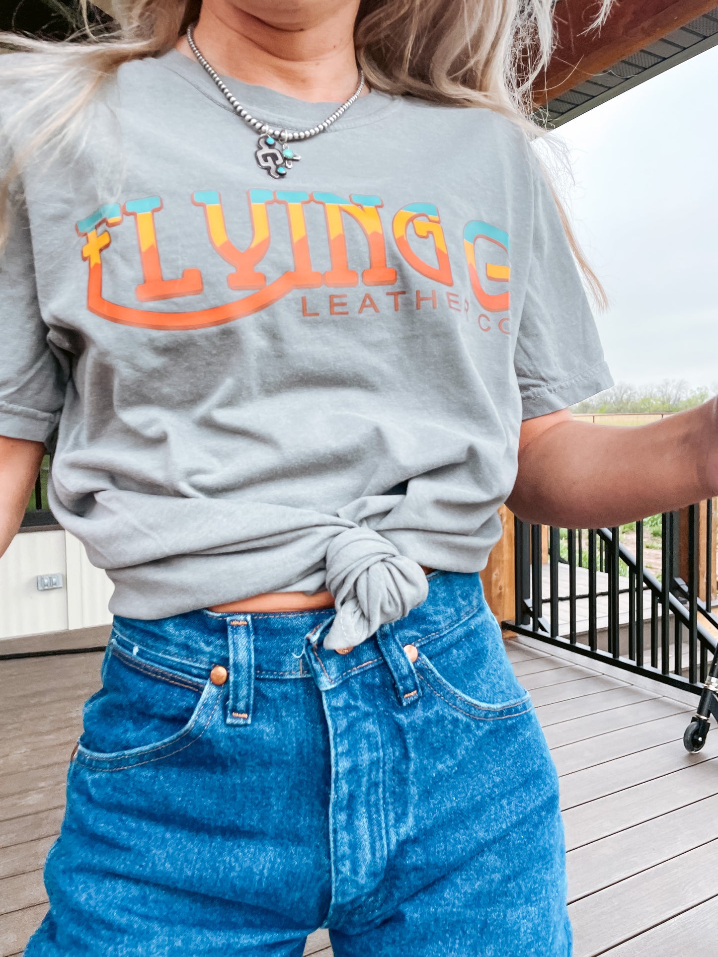 Retro Logo Tee (Gray)