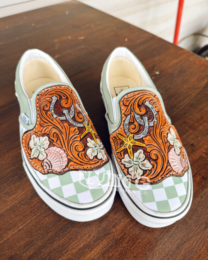 Seaside Cowgirl Slip on Sneakers W6
