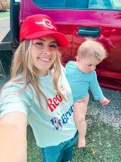 Red, White, & Broncs