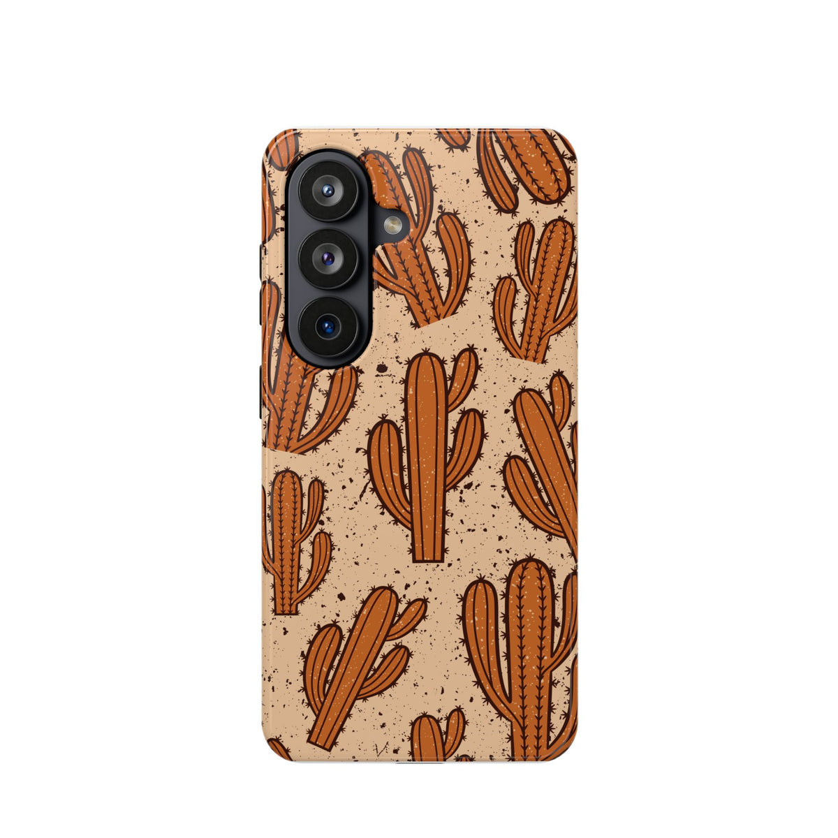 Cactus Pattern Magnetic Impact Phone Case — Shockproof Desert Design