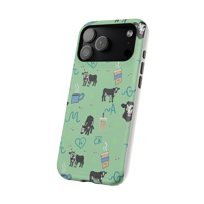 Cow & Coffee Magnetic Phone Case