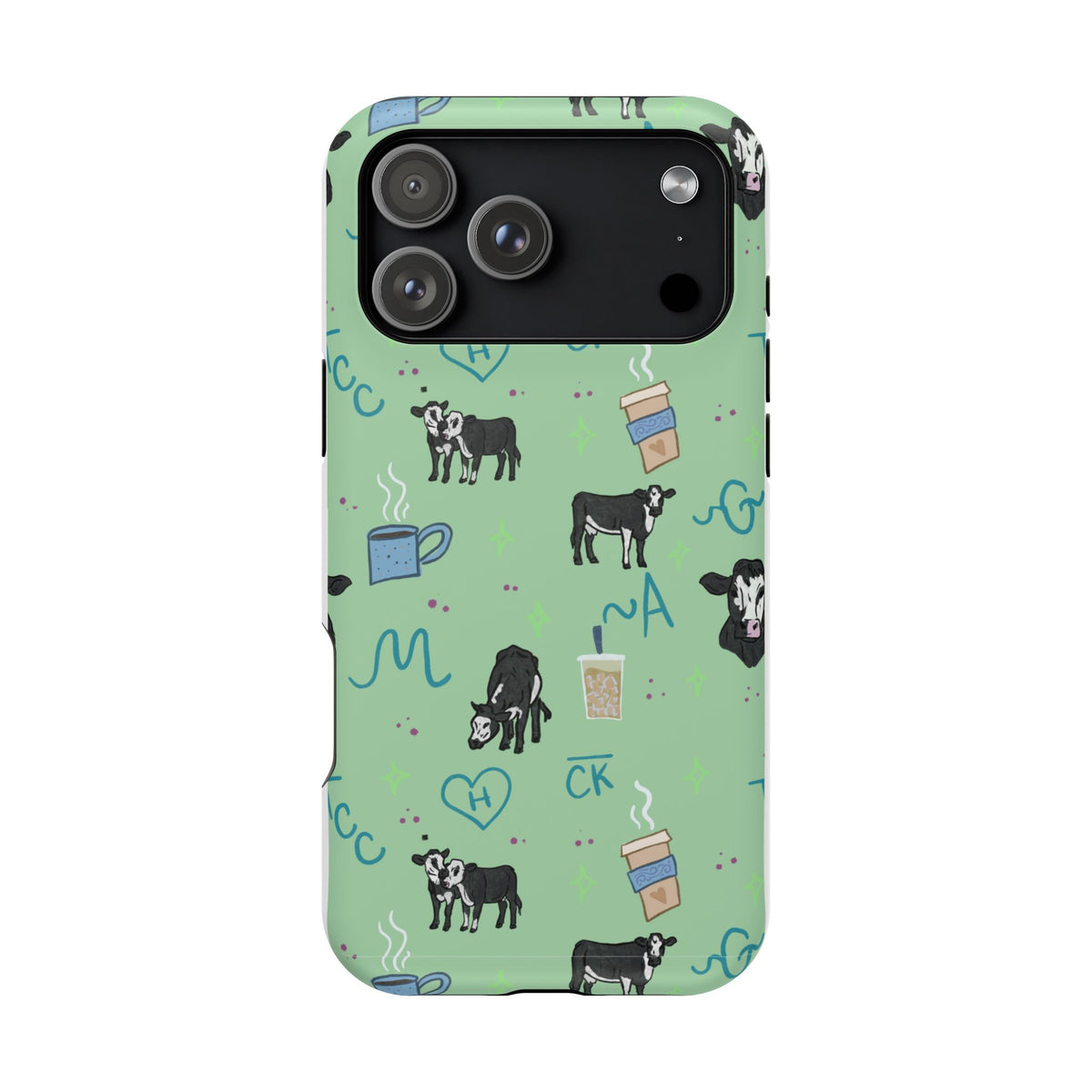 Cow & Coffee Magnetic Phone Case