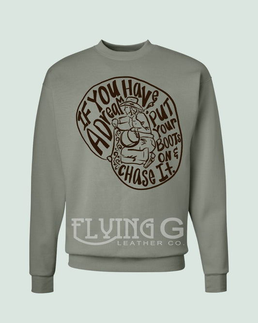 Chase Your Dreams Crewneck (Green)