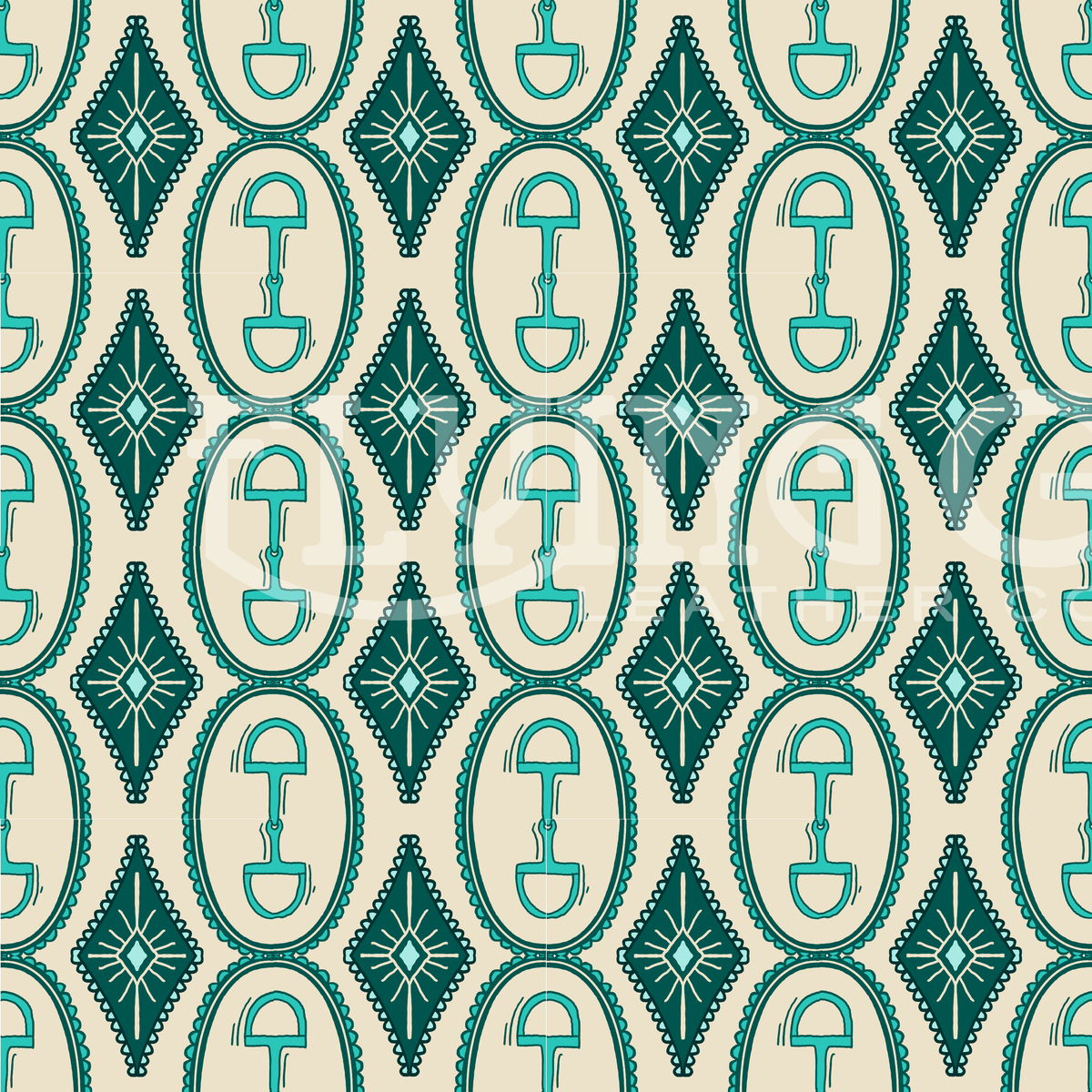 Bits of Diamonds Seamless Pattern