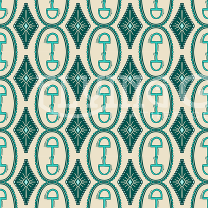 Bits of Diamonds Seamless Pattern