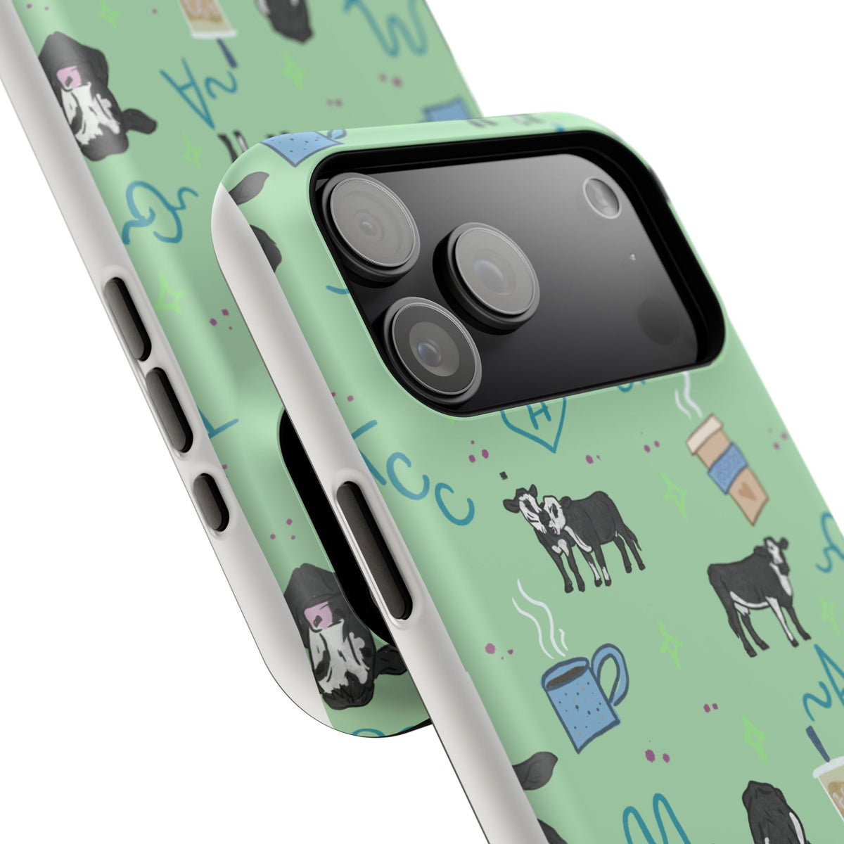 Cow & Coffee Magnetic Phone Case