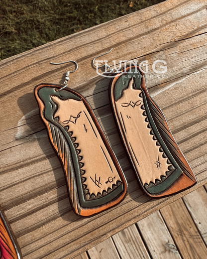 *PRE ORDER* Funky Cowgirl Earrings - Chaps
