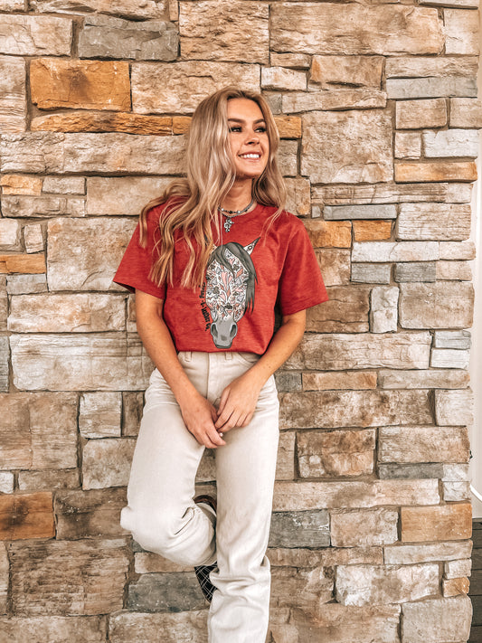 Card Suit Buckskin Tee