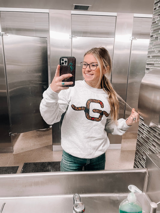 Tooled Brand Logo Crew (Ash)