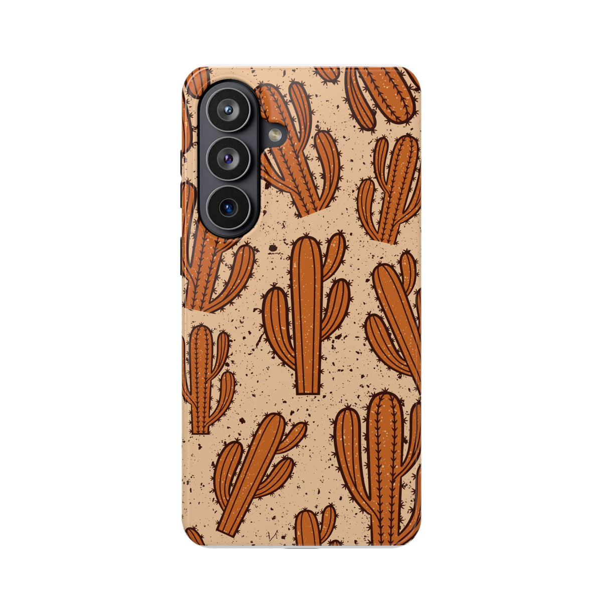 Cactus Pattern Magnetic Impact Phone Case — Shockproof Desert Design