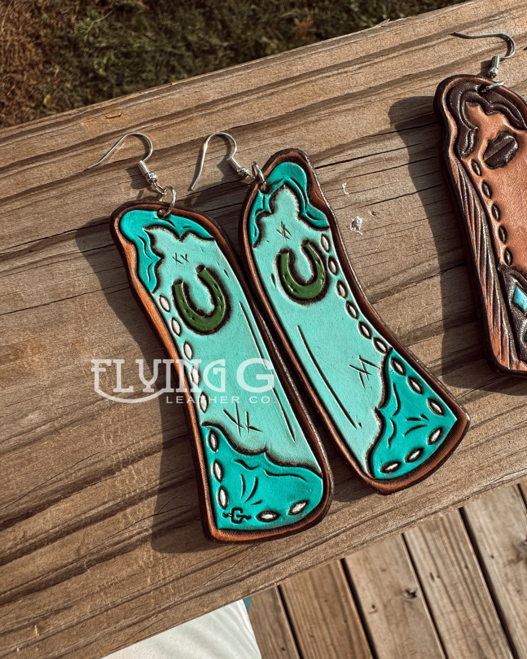 *PRE ORDER* Funky Cowgirl Earrings - Chaps