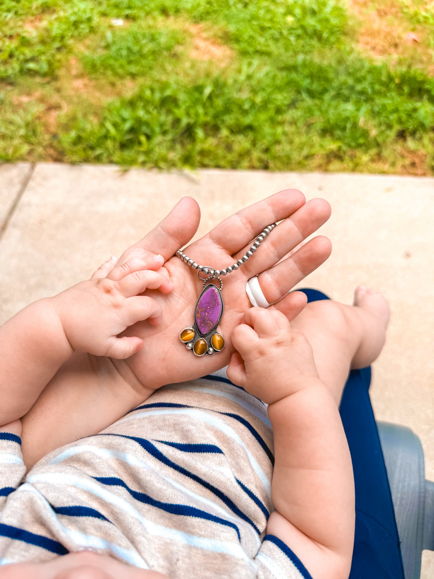 Big Purple Pendant