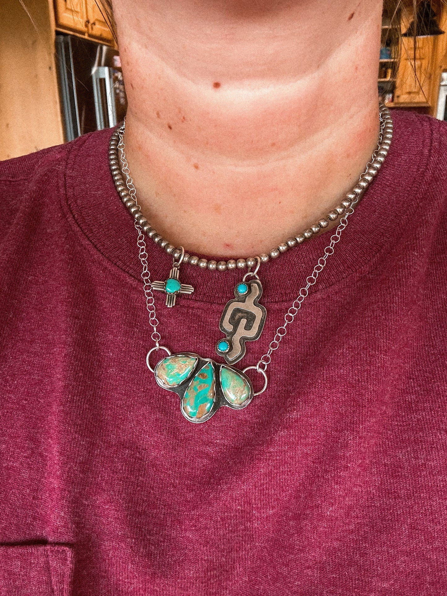 Royston Cluster Necklace - 16”