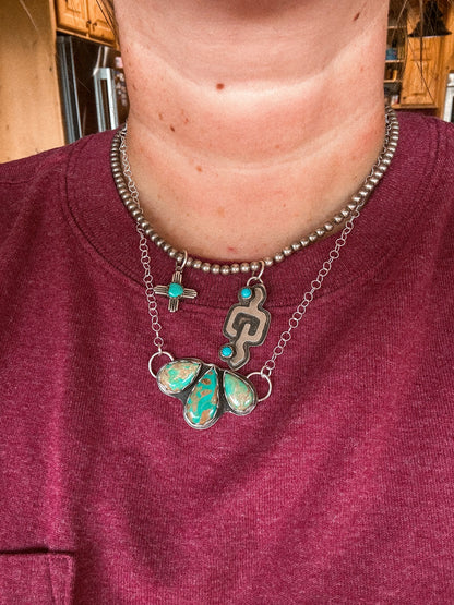 Royston Cluster Necklace - 16”