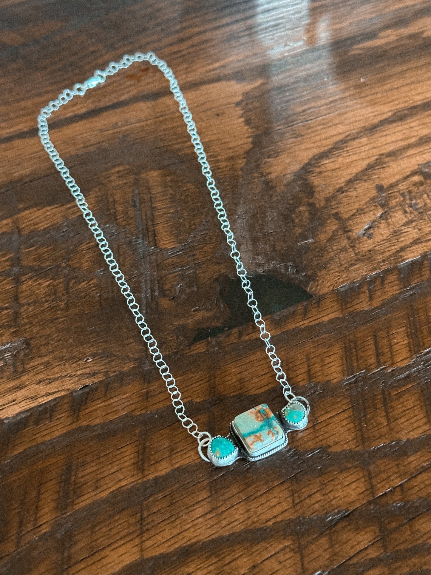 Valley View Ribbon Necklace - 16”