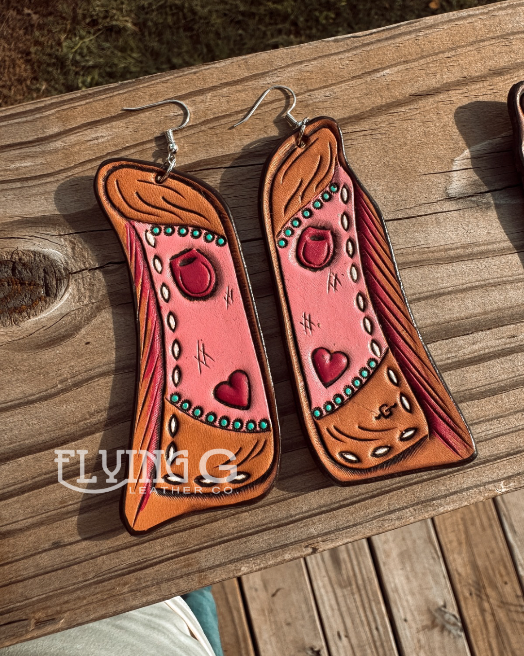 *PRE ORDER* Funky Cowgirl Earrings - Chaps