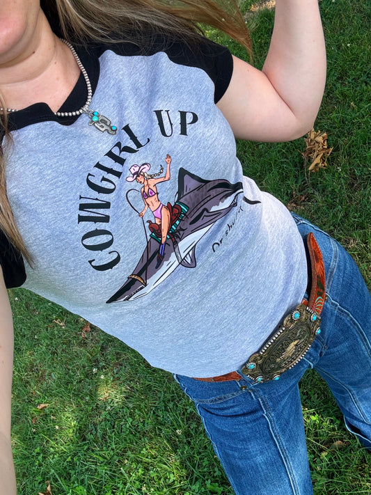 Cowgirl Up Shark