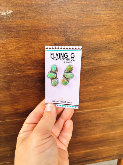 3-Stone Kingman Studs