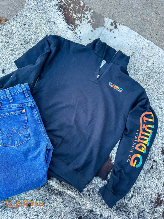 Retro Logo Quarter Zip