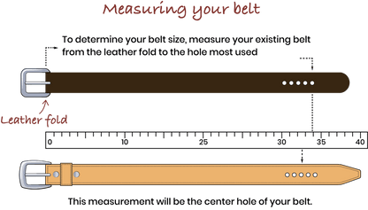 Heart Buckstitch Belt (4-6 week turnaround)