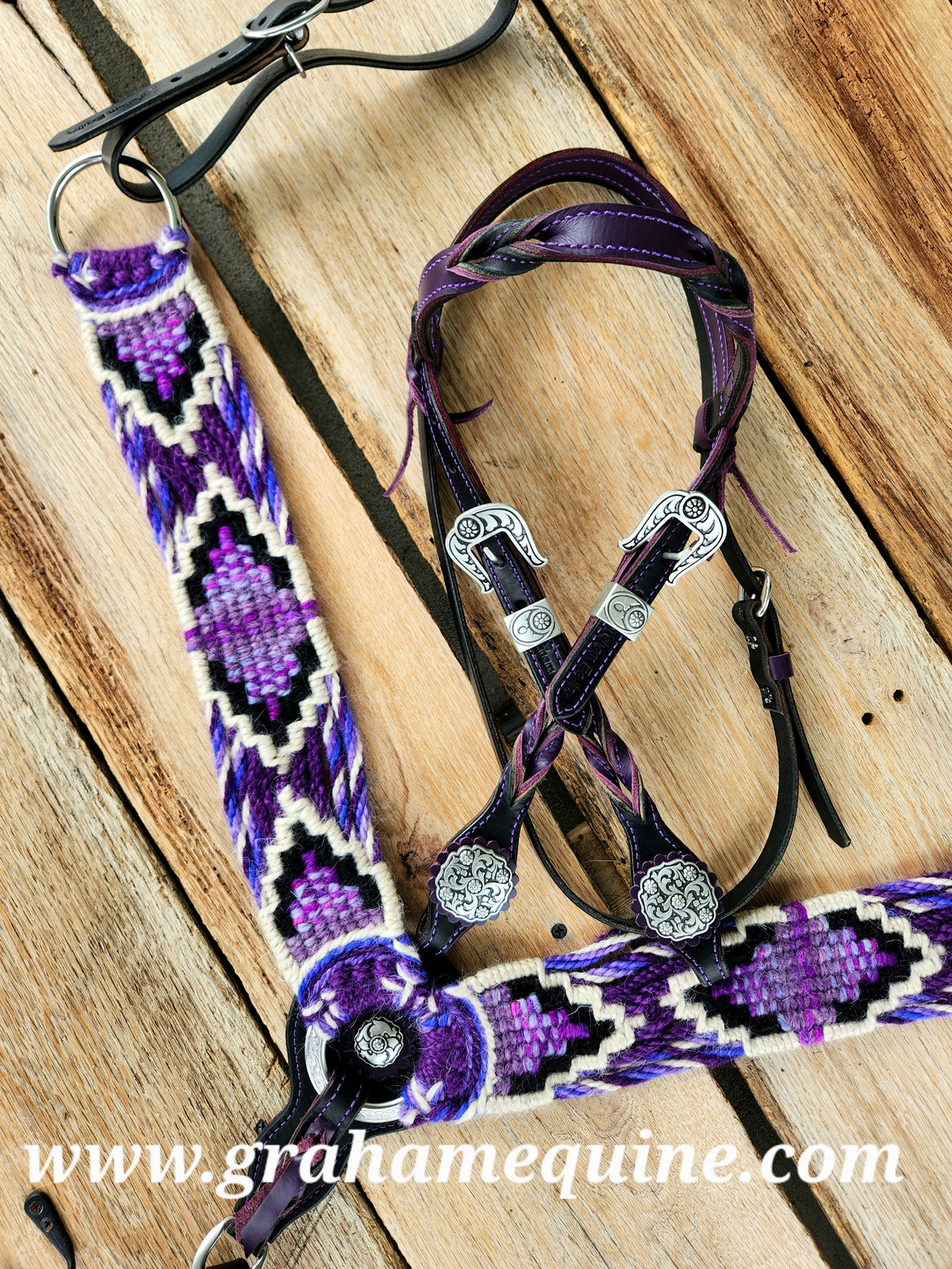Twisted Tack Set - Purple