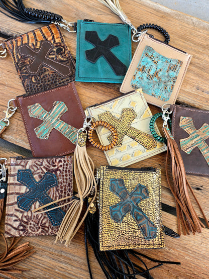 Mini Cross Wrist Wallet
