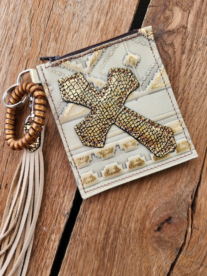 Mini Cross Wrist Wallet