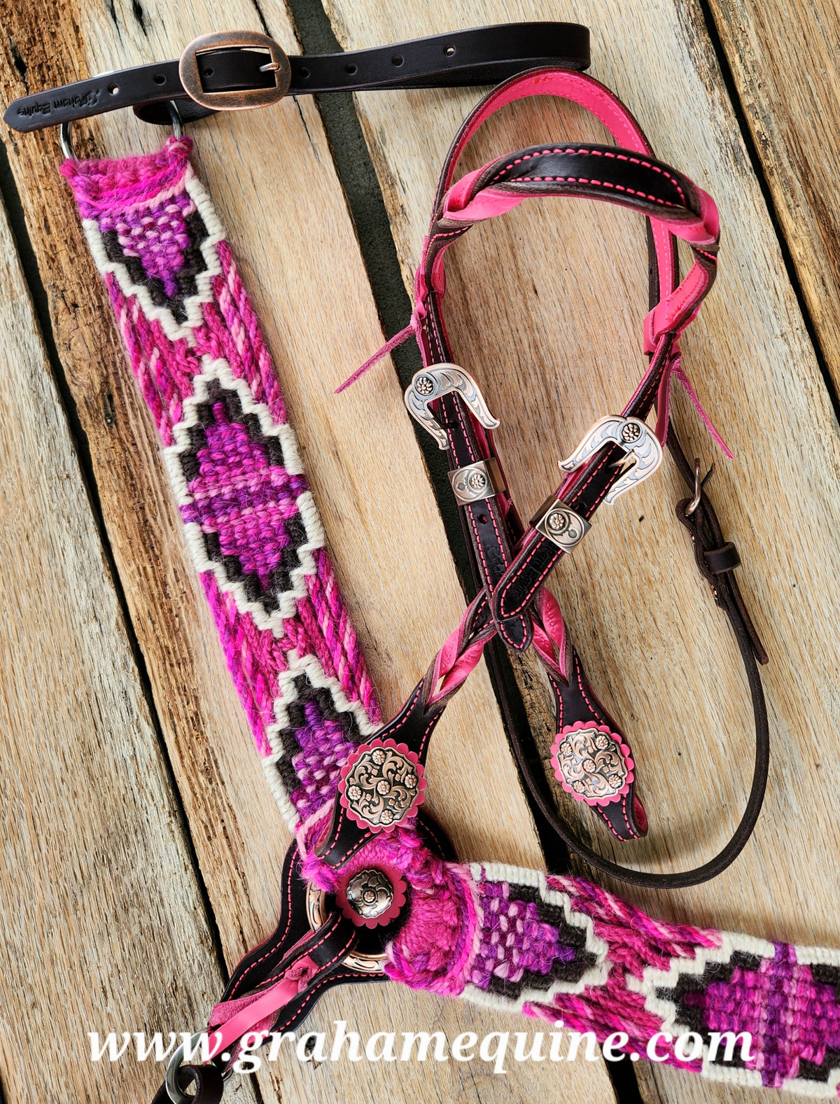 Twisted Tack Set - Pink