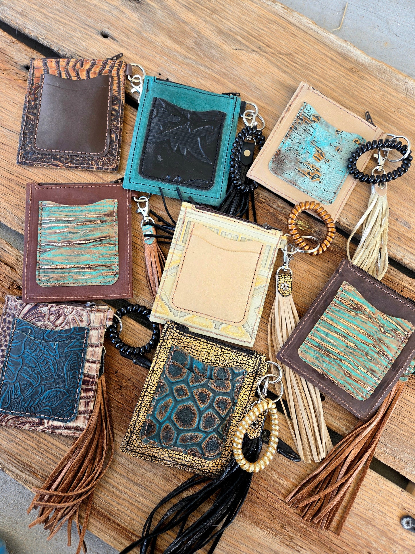 Mini Cross Wrist Wallet