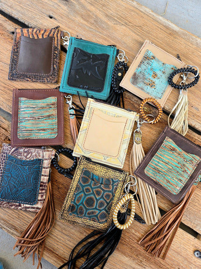Mini Cross Wrist Wallet