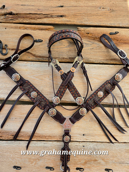 Chocolate Tassles Tack Set