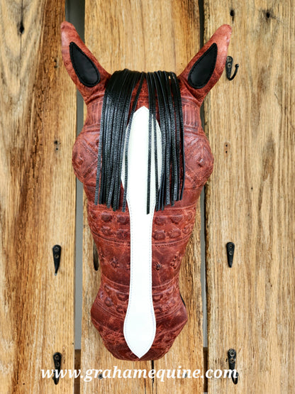 Pony Pillow Red Navajo