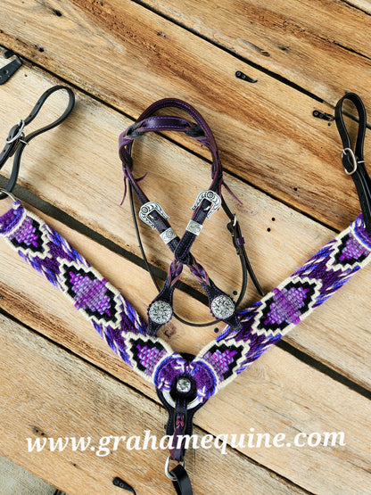 Twisted Tack Set - Purple