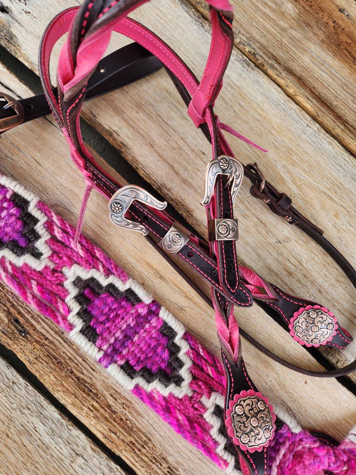 Twisted Tack Set - Pink