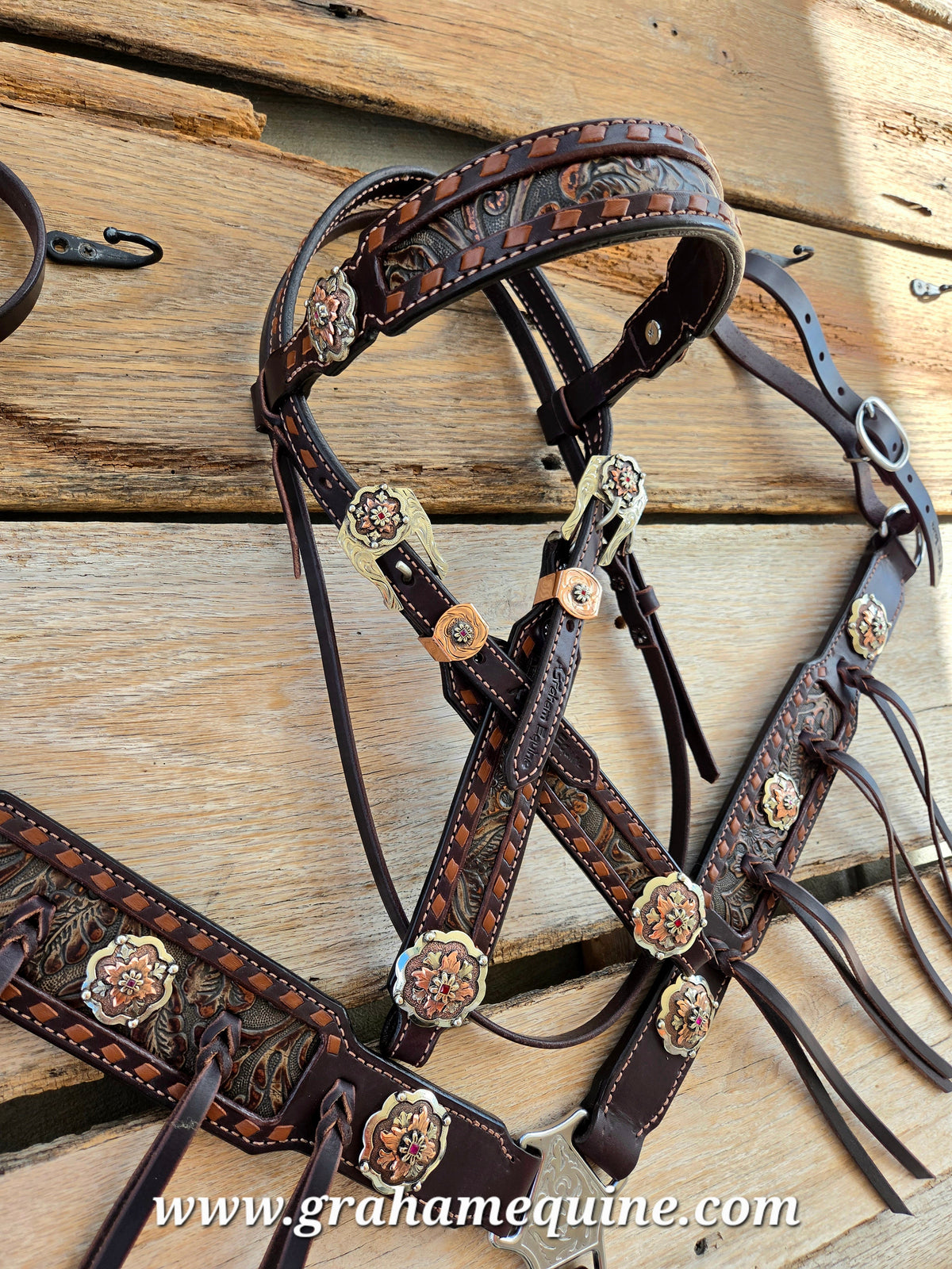 Chocolate Tassles Tack Set