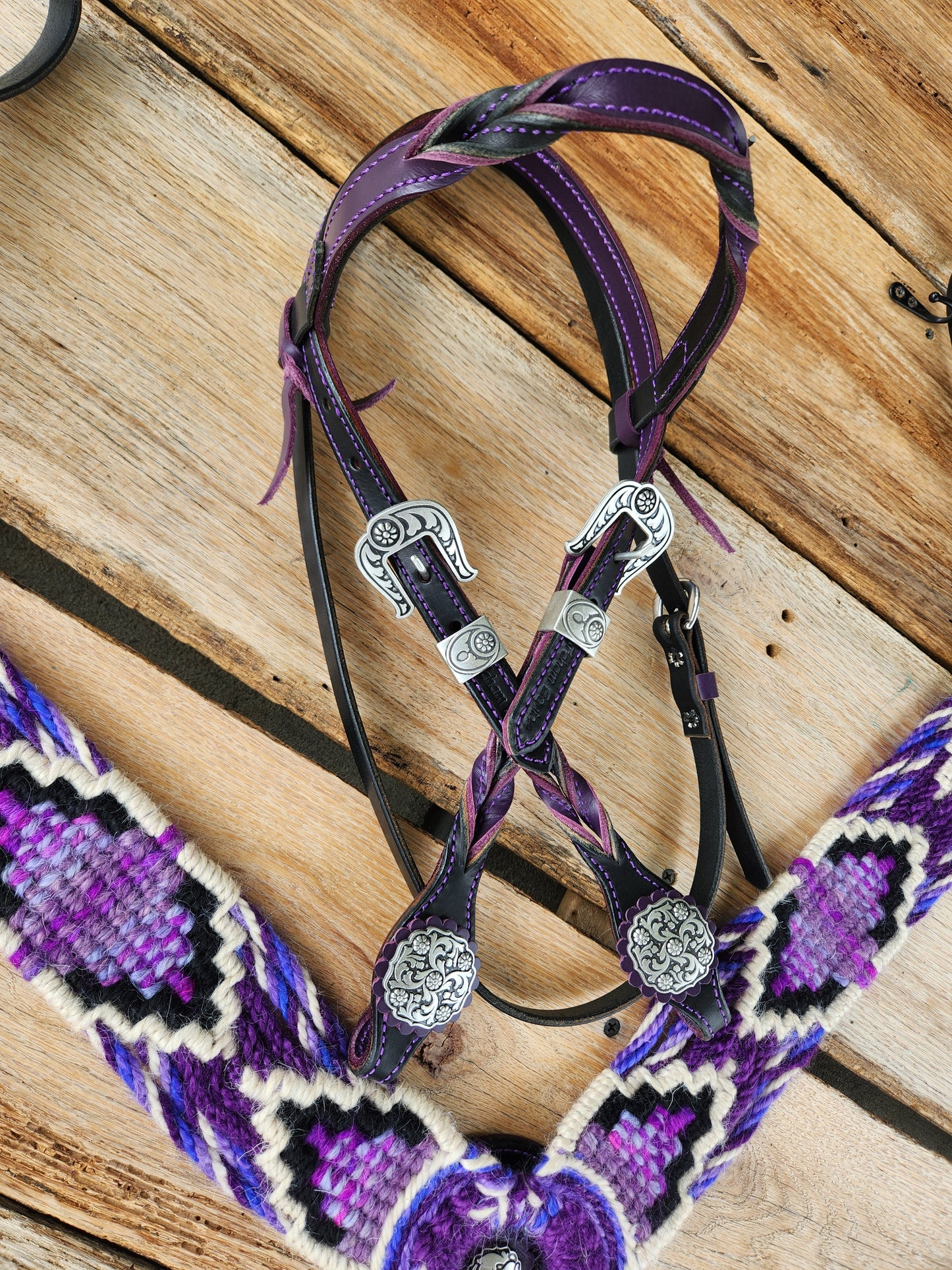 Twisted Tack Set - Purple
