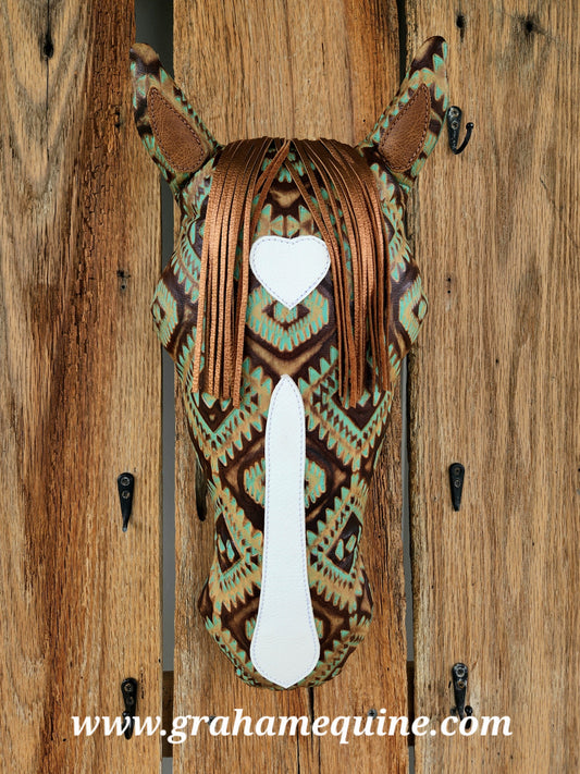 Pillow Pony Aztec Green