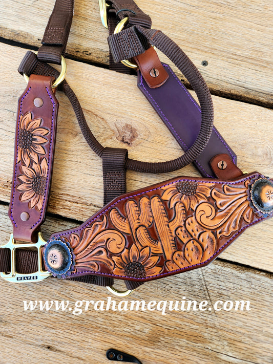 Purple Cactus Halter